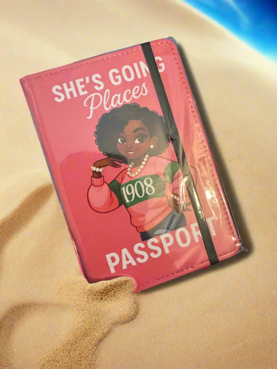 Going Places Passport Holder - 1908