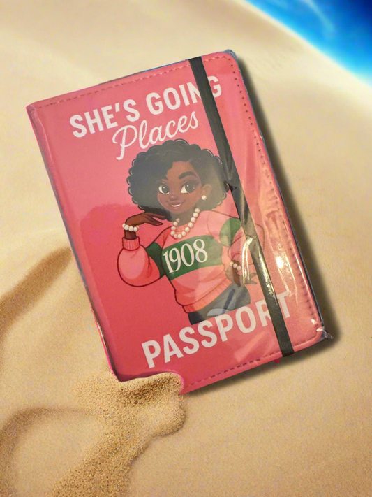 Going Places Passport Holder - 1908