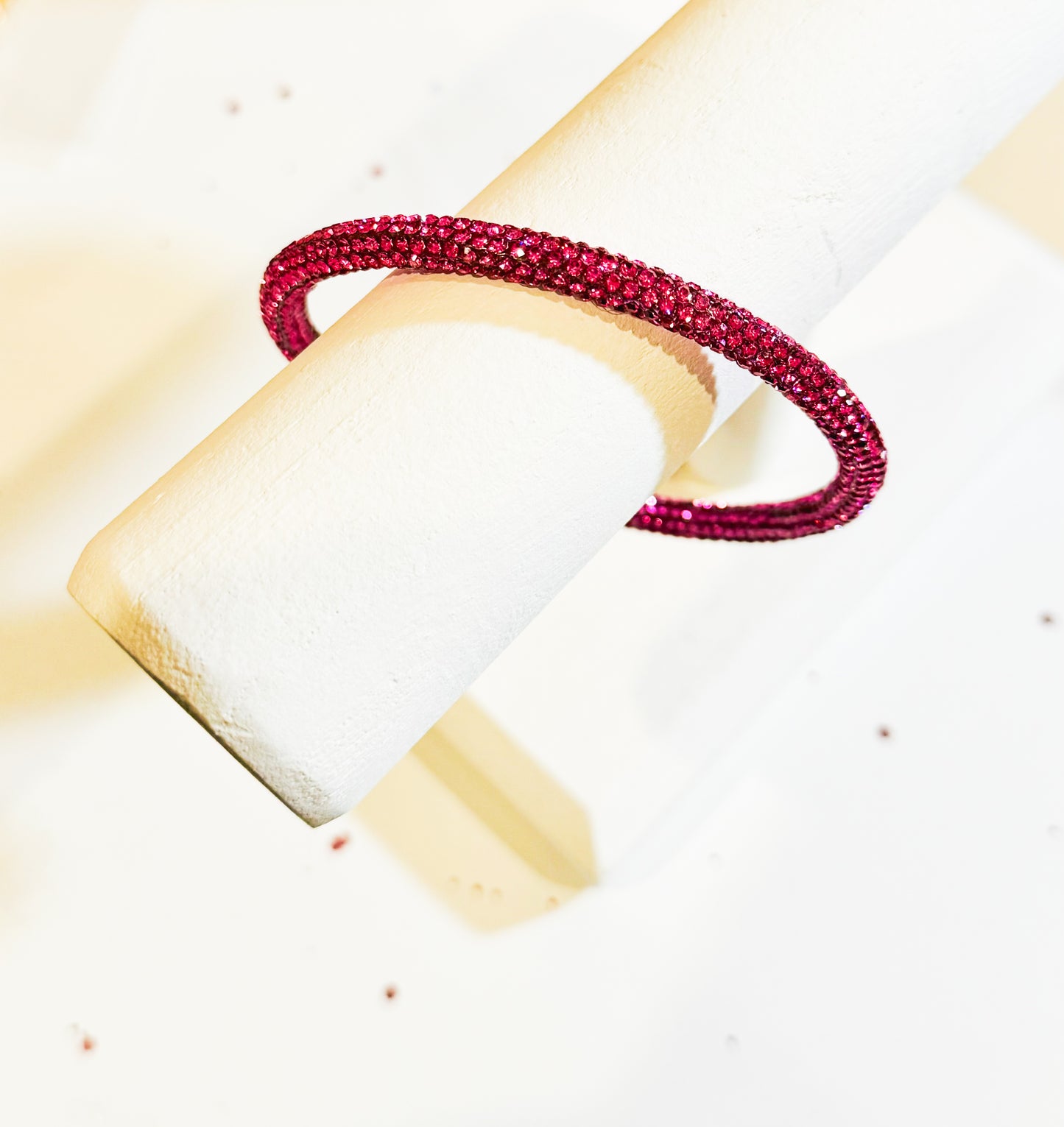 Sparkle & Flex Bracelet - Pink