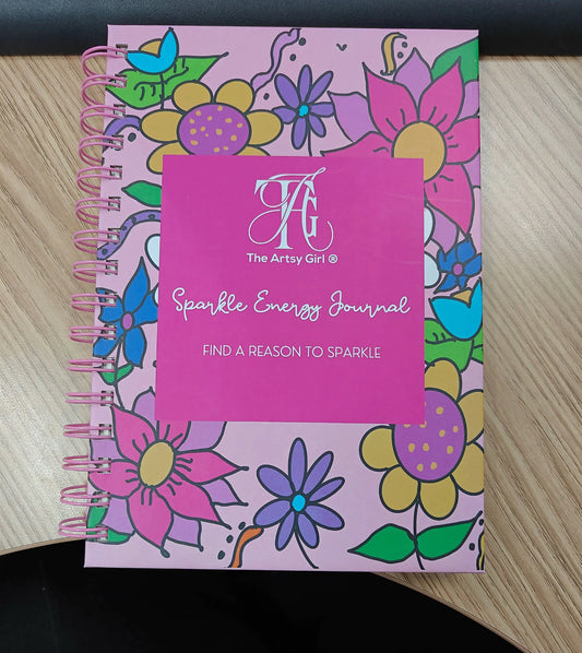 Sparkle Notes Journal/Notebook by The Artsy Girl