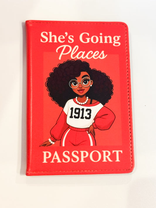 Going Places Passport Holder - 1913