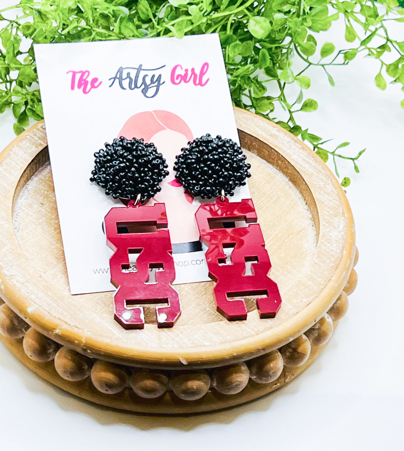 USC Gamecock Earrings