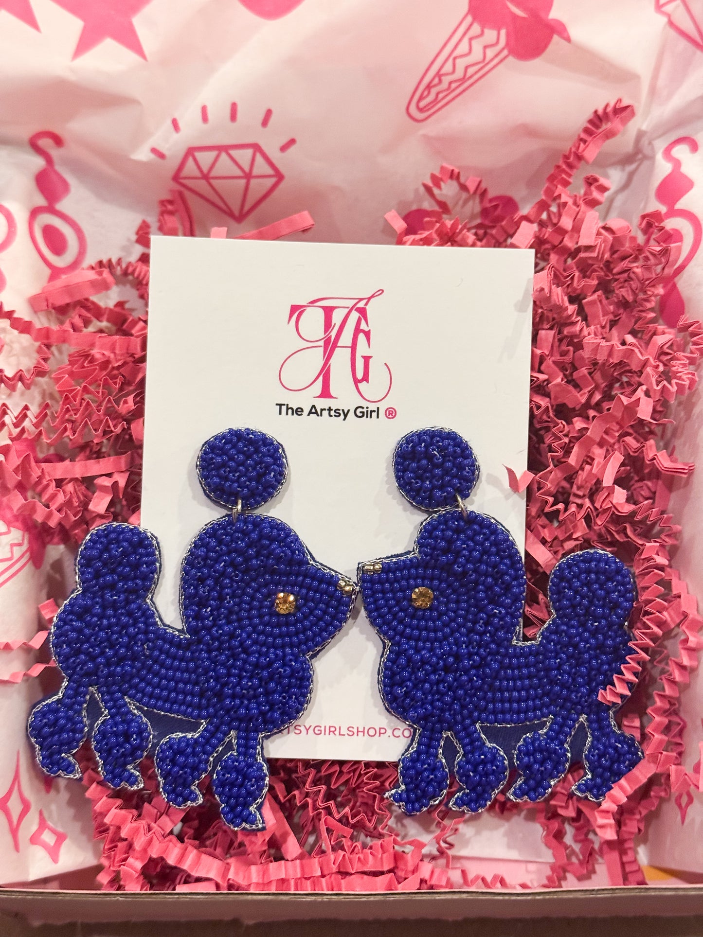 Sigma Gamma Rho earrings