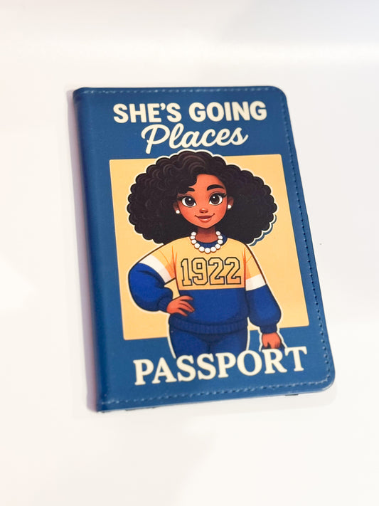 Going Places Passport Holder - 1922