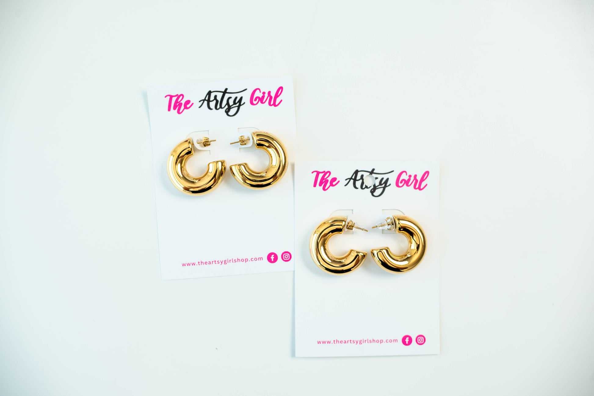 Gold Chunky Earrings