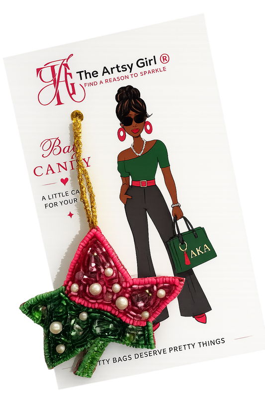 The 1908 Bag Charm by The Artsy Girl®️