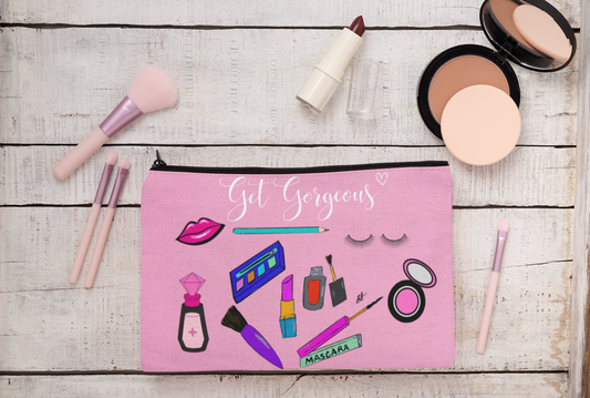 Get Gorgeous Accessory Bag - Pink
