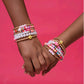 Sparkle Edition - Beaded Mini Stackable Bracelets (6 Pack)