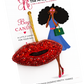 Miss Kisses Bag Charm by The Artsy Girl®️
