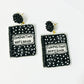 Class Act – Beaded Composition Notebook Earrings