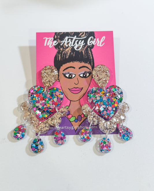 Statement Earrings by The Artsy Girl