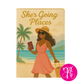 Fly Girl & Sparkle Holder - Beach Girl B