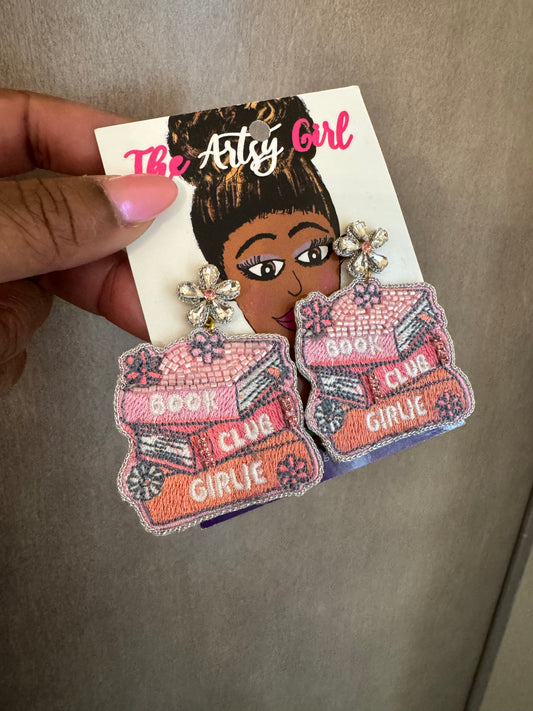 Cool Girl Clique Beaded Statement Earrings