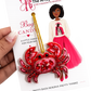 The Sparkly Crab Bag Charm by The Artsy Girl