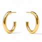 Main Character Gold Hoops