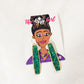 Earrings on an Artsy Girl signature card