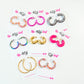 Metallic Me Fabulous Hoops - Rainbow Fizzle