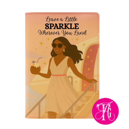 Fly Girl & Sparkle Passport Holder - Flight
